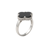 Каблучка «Троя» з камінням (арт. К1410-07)