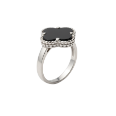 Каблучка «Троя» з камінням (арт. К1410-07)
