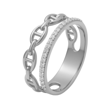 Каблучка «Монограма» (арт. К1288-02)