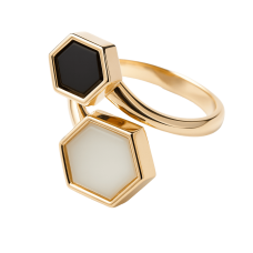 Каблучка «Сейшели» з камінням (арт. К1464-01)