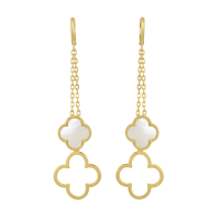 Сережки «Мить» з камінням (арт. С1108-01)