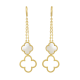 Сережки «Мить» з камінням (арт. С1108-01)