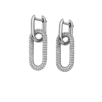 Сережки «Захоплення» з камінням (арт. С1339-02)