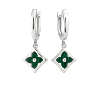 Сережки «Безтурботність» з камінням (арт. С1315-02)