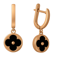 Сережки «Симфонія» з камінням (арт. С1361)