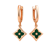 Сережки «Спокій» з камінням (арт. С1315-03)