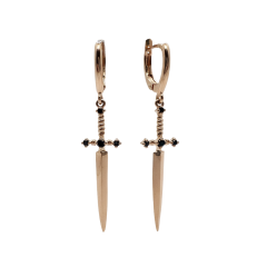 Сережки «Оазис» з камінням (арт. С1436)