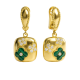 Сережки «Етюд» з камінням (арт. С1362-01)