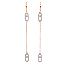 Сережки «Міф» з камінням (арт. С1391-01)