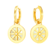 Сережки «Зітхання» з камінням (арт. С1219-01)