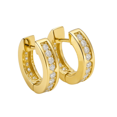 Сережки «Ноктюрн» з камінням (арт. С1370)
