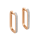 Сережки «Секрет» з камінням (арт. С1394)