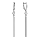 Сережки «Дотик» з камінням (арт. С1224-02)