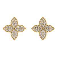 Сережки «Таємниця» з камінням (арт. С1396)