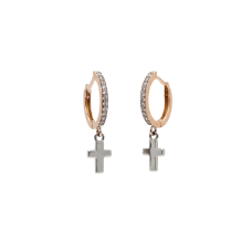 Сережки «Пристрасть» з камінням (арт. С1253)