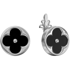 Сережки «Ранок» з камінням (арт. С1213-03)